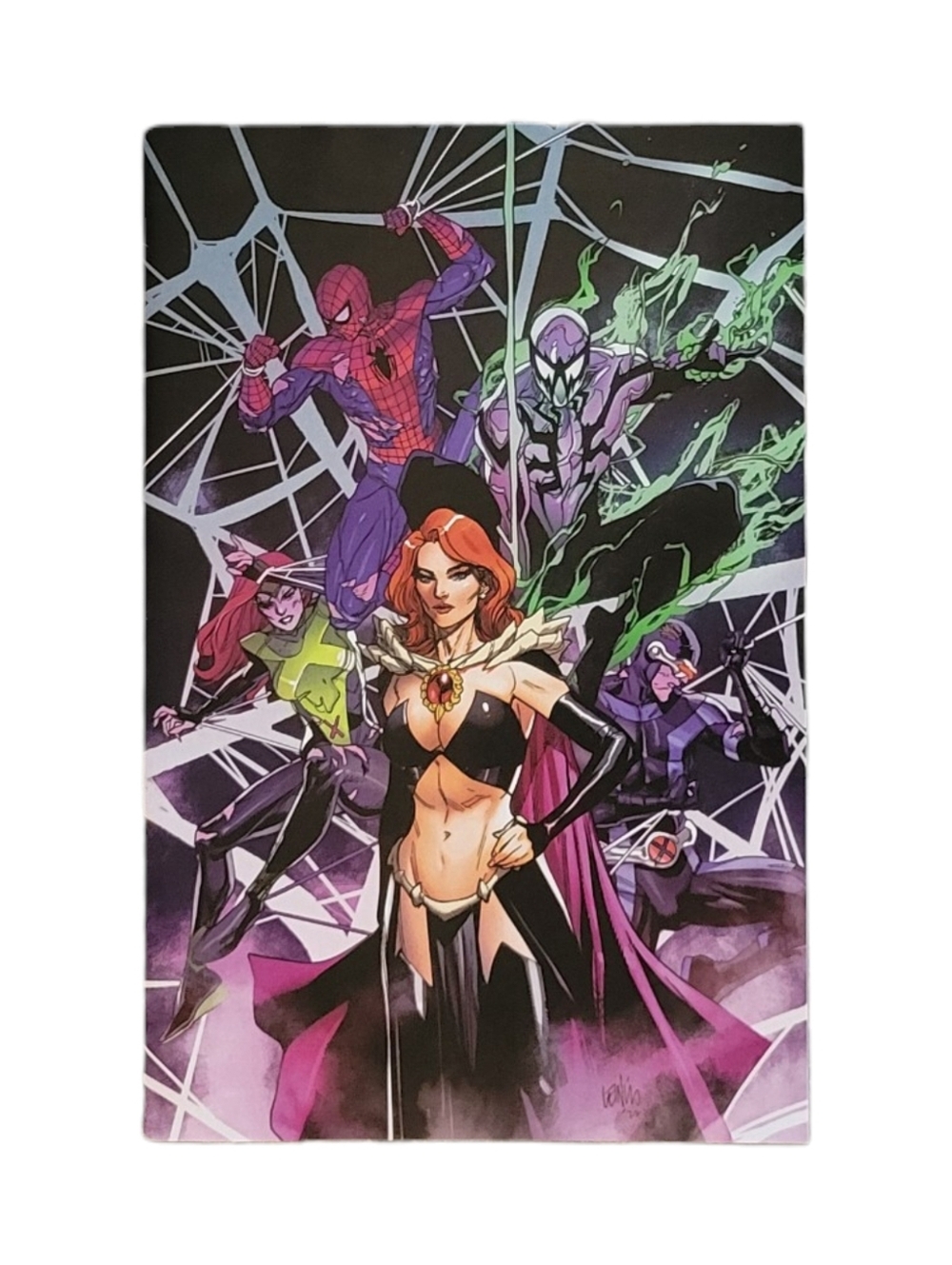 Rare SDCC Marvel EXCLUSIVE NEW MUTANTS #27 NM+ Yu comic con Panel VARIANT